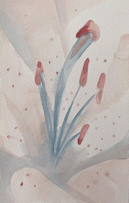 Fingerprints a Pale Pink