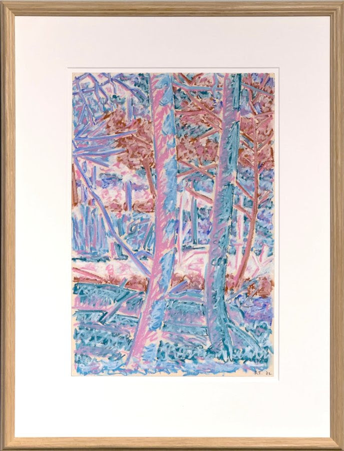 Study for Purple Tree