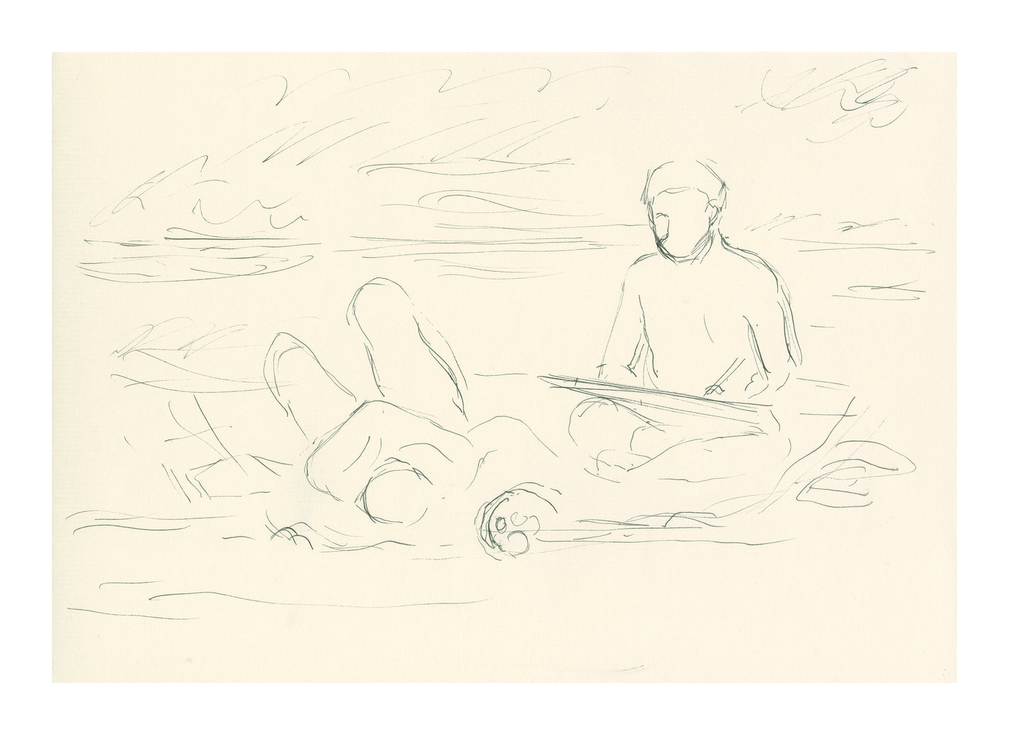 Couple at Sea