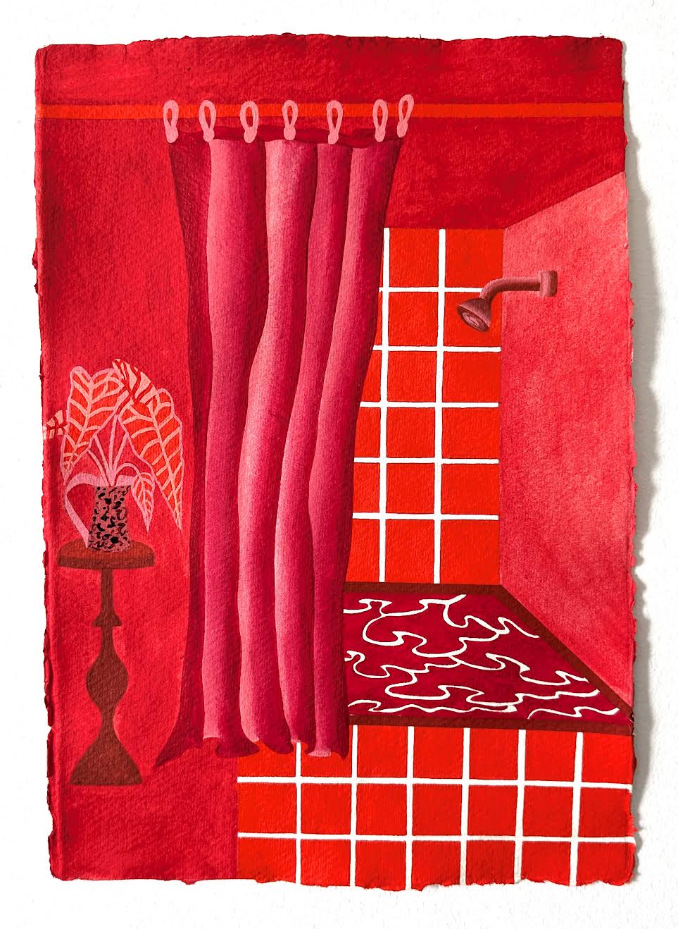 La Salle de Bain Rouge