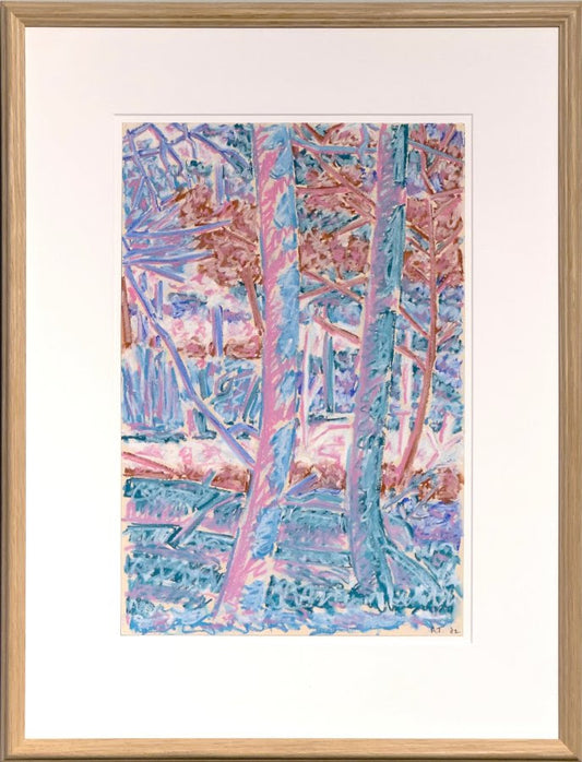 Study for Purple Tree